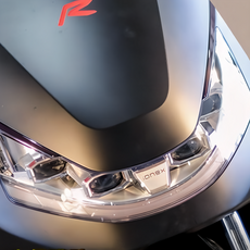 IONEX S7 S7R S6 大燈貼 (透明), 犀牛皮抗UV材質, 1個