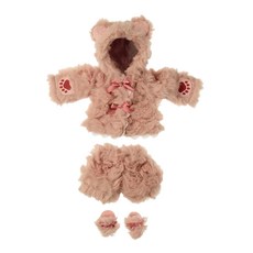 TAKARA TOMY Licca 莉卡娃娃 毛絨熊熊睡衣服裝組, 毛絨熊熊, 1組