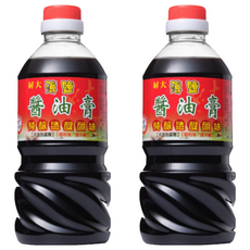 屏大 薄鹽醬油膏 560ml, 使用非基因改造黃豆及台灣自產黑豆, 未添加鉀鹽、焦糖色素, 不含防腐劑, 2瓶