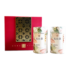 HGT 華剛茶業 金玉名言茶禮盒, 高山金萱150g + 凍頂烏龍150g, 1盒