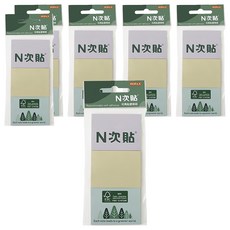 N次貼 FSCTM可再貼便條本 1.5 x 2吋 紫色 黃色 藍色, 紫色，黃色，藍色, 3本, 6組