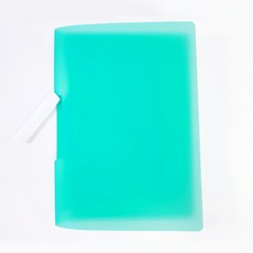 HFPWP 超聯捷 台灣製 環保無毒 A4果凍色文件夾 10入, 綠色, 1組