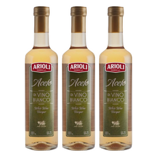 ARIOLI 白酒醋, 500mL, 義大利原裝進口, 3瓶