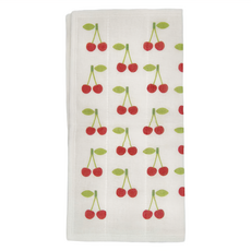 HARADA ORIMONO 原田織物 七重紗家事布 櫻桃紅, 30 x 30cm, 1條