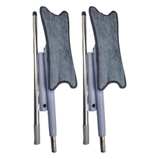 FANCY LIFE X型免手洗拖把 拖把含拖布, 2組