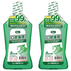 T.KI 白人 清新漱口水 720ml, 2瓶