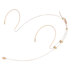 CKMOVA 領夾式麥克風 電容式麥克風 全向型 20Hz-20k Hz 連接線長度 1.5m, LPM3, 米白色