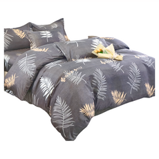 MIT 舒柔棉 4件式組 - ..., 鋪棉床包 + ..., 鋪棉床包 + 鋪棉兩用被套 + 枕套 2件, 雙人(鋪棉床包 186 x 150cm + 鋪棉兩用被套 210 x 180cm + 枕套 75 x 45cm), 泡沫之夏