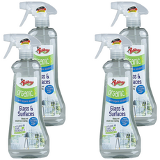 Poliboy 德淨 有機玻璃清潔劑 適用於窗戶、鏡子, 500ml, 4瓶