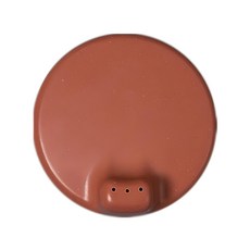 cink 鴨嘴杯蓋, kids bamboo dinnerware, 磚紅色, 7 x 4.5cm, 1個