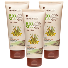 Sea of Spa 蘆薈乳木果油體霜 180ml 強力滋潤 舒緩敏感 方便攜帶, 3條