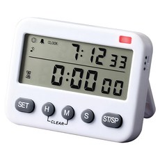 雙屏計時器 CAKN0204, 1個, 白色