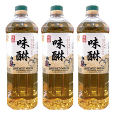 味榮 純釀味醂, 1L, 3瓶