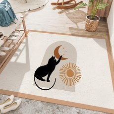 樹懶慢慢 絲圈地墊/刮泥地墊/除泥地墊/防滑地墊/除塵地墊/刮沙地墊, S8 日暈