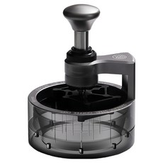 zeroHero 劍影義式旋轉佈粉針 58mm 槍灰色 咖啡佈粉器, 1個