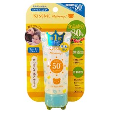 KISSME 奇士美 Mommy親子防水防曬乳 50g SPF50+ 溫和配方 親子適用, 1條