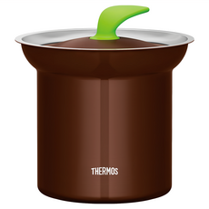 THERMOS 膳魔師 桌上迷你保溫鍋 KJC-1000-MC 保溫效果佳 設計不佔空間, 1個, 1L