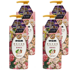 依必朗 香氛沐浴乳 戀愛絮語, 850ml, 4瓶