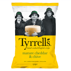 Tyrrells 泰勒思 英國洋芋片 巧達起司, 150g, 1包