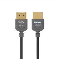 Avier Fit 極細 超高清影音傳輸線 HDMI A 公對公, 1.8m, 1條