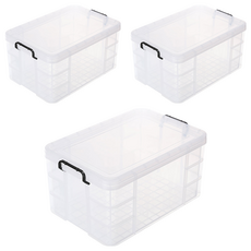 KEYWAY 聯府 掀蓋整理箱 強固型 65L, K036, 3個