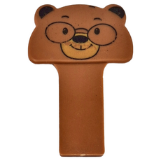 馬桶掀蓋器Set 20個 動物款 咖啡棕熊