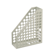 JUSKU 佳斯捷 歌德雜誌架 10.3 x 24.3 x 31.5cm, 淺灰色, 2個