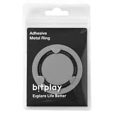 bitplay 磁吸擴充貼片, 黑色, 1片