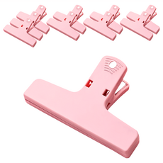 彩色復古磁吸夾 基本款 ABS+磁鐵材質, 粉色, 10個