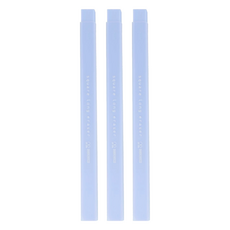 sun-star 大小角度方形長條橡皮擦, 紫羅蘭, 3個