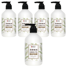 SOAPBERRY 古寶無患子 茶樹精油抗菌洗手乳, 溫和pH5.5弱酸性配方, 植物性泡沫, 310g, 5瓶