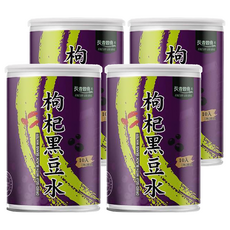 長青穀典 枸杞黑豆水 嚴選黑豆文火焙煎 優質枸杞肉質豐厚柔軟 三角立體茶包 簡單沖泡, 80g, 4罐