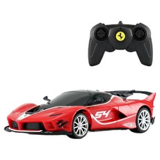 RASTAR 星輝 法拉利FXXK 遙控車 1/24, 紅色, 1個