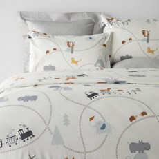 HOLA 和樂家居 奧可利 防蟎抗菌200織純棉枕套