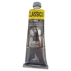 MaIMeRI 美利 經典油畫顏料 #082 CADMIUM YELLOW LEMON鎘檸檬黃, 60ml, 1色