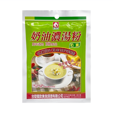 台塑餐飲 奶油濃湯粉 紐西蘭乳品製造 不添加防腐劑 風味道地, 100g, 1包