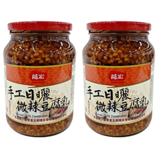 龍宏 手工日曬微辣豆腐乳 台灣製造, 900g, 2罐