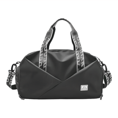 特大運動健身包 牛津布材質, 黑色, 1個