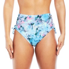 NIKE 耐吉 PREMIUM 水芙蓉 高腰三角泳褲 NESSE285, 藍色