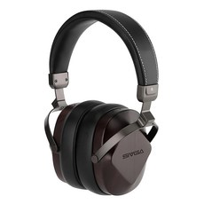 SIVGA Oriole HiFi動圈耳罩式耳機 木紋外殼 可換線設計, 黑色