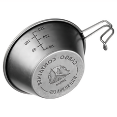 CARGO container 野火雪拉碗 300ml, 鐵灰色, 1個