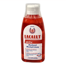 LACALUT 樂固特 aktiv 漱口水, 300ml, 1瓶