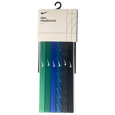 NIKE 耐吉 印花髮帶 6個, N0002545305OS, 1組
