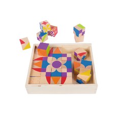 beleduc 益智遊戲木質拼圖 30入 3歲以上適用, 1組