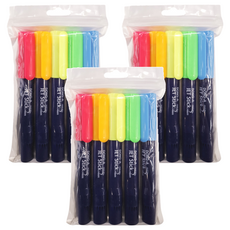 DONG-A 果凍螢光筆 JET Stick 透光感 STICK TYPE, 5色, 3組