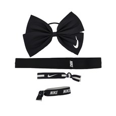 NIKE 耐吉 GAME READY 四件式頭飾組 NIKE N1000520010OS, 黑白, 1組