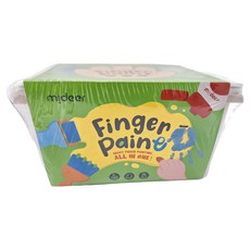 mideer 可洗式手指顏料 + 工具套組 3歲以上, 12