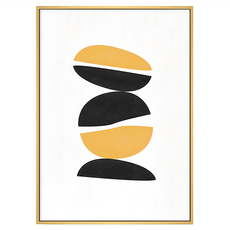 Boluo 菠蘿選畫所 幾何 APGS3416D 木色, 30 x 40cm