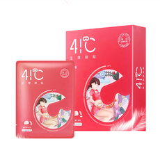 益母草生理期貼 41℃恆溫技術 3小時溫暖熱敷 親膚珍珠棉柔層 抗敏感設計 貼心呵護 Set 5片, 1盒