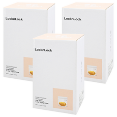 LocknLock 樂扣樂扣 直立夾鏈保鮮袋, 50入(20 x 23cm), 50入, 3盒